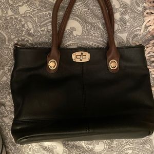 Charming Charlie Black Tote